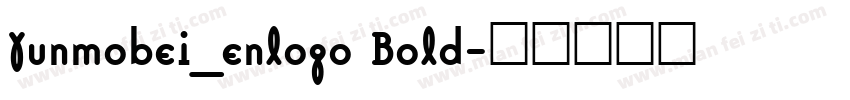 Yunmobei_enlogo Bold字体转换